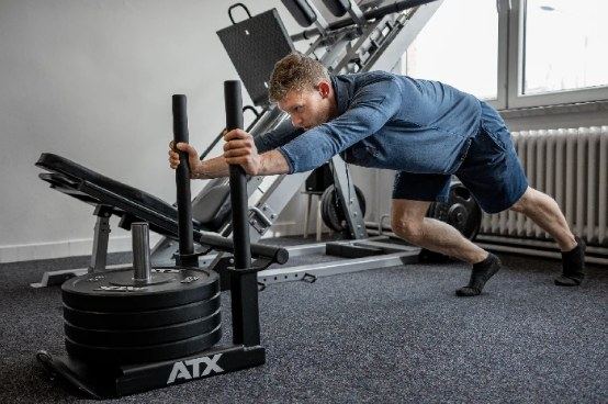 Trénink s prowler saněmi